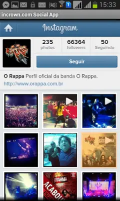 O Rappa Social App android App screenshot 2